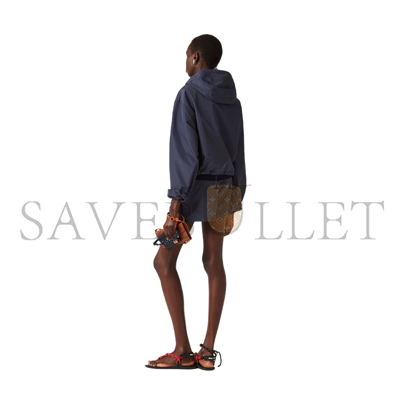 MIU MIU FUNCTIONAL FABRIC SHORTS MP1809